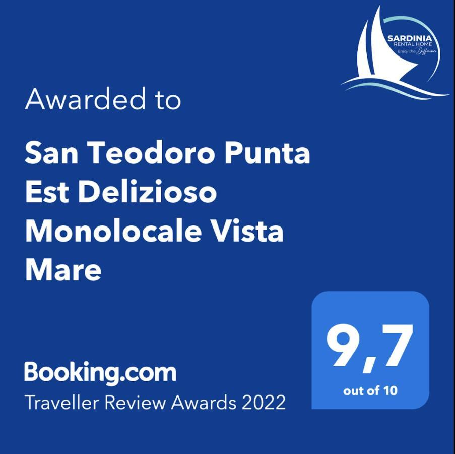 Ferienwohnung SAN TEODORO PUNTA EST DELIZIOSO MONOLOCALE VISTA MARe Exterior foto
